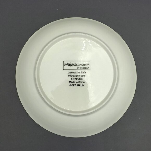 Oneida Geranium Soup Cereal Bowls Oneida Majesticware Small Floral Serving Bowls - Picture 6 of 7